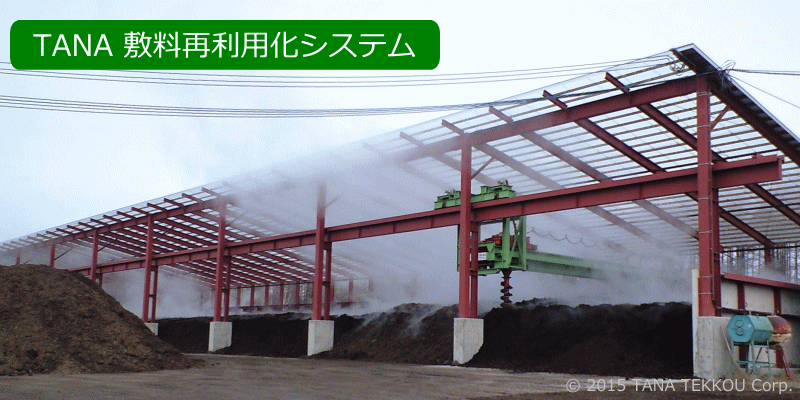 敷料再利用化システムの写真